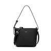Carlheim, Gotland Genuine Leather Collection, Selma Genuine Leather Handbag (Black),