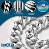 Luxury 12mm Cuban Link Dog Collar - Durable Stainless Steel