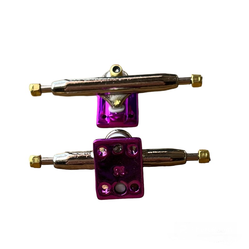 Pro Fingerboard Trucks Leefai 4.0 Upgraded baseplate with Hardware-Baseplate Color