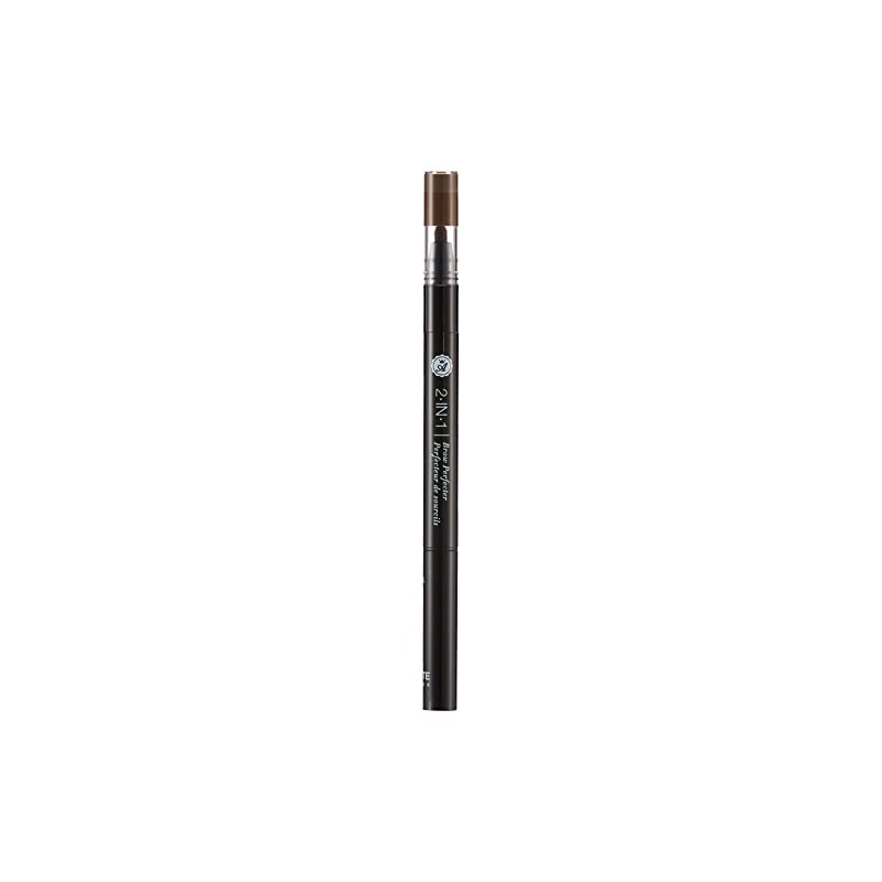 Absolute New York 2-in-1 Brow Perfecter, Dual-Ended Eyebrow Tool, Pencil