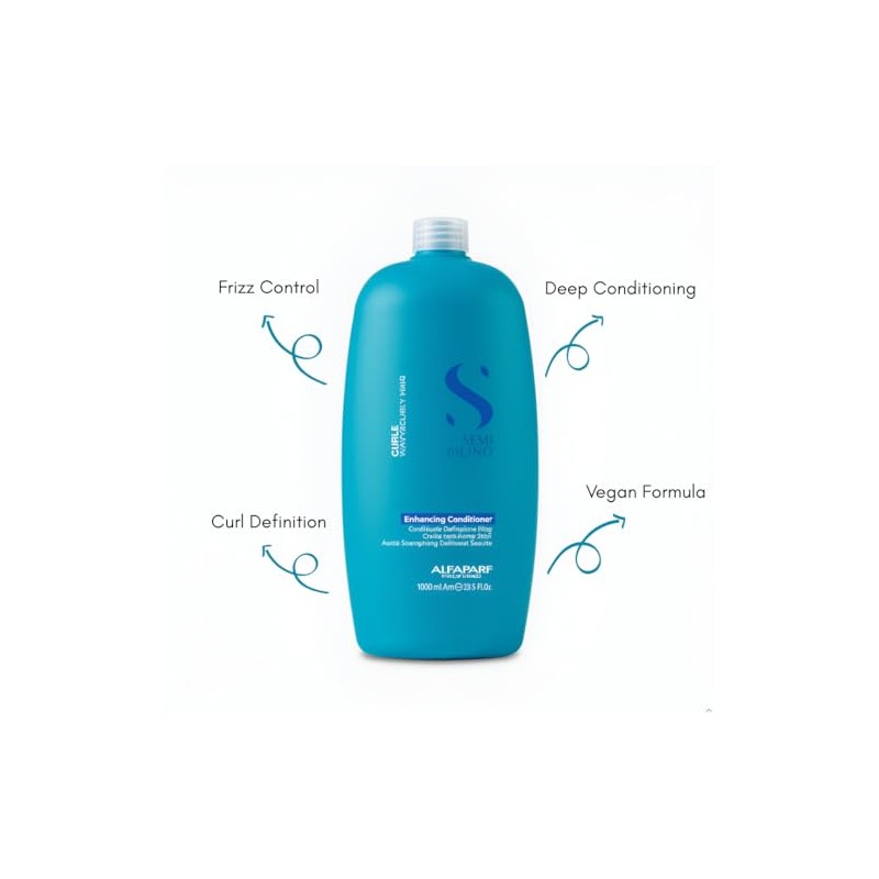 Alfaparf Milano, Semi Di Lino Curls, acondicionador para cabello rizado,