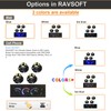 RAVSOFT AC Climate Heater Control LED Lights Bulbs Kit replacement