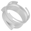 54mm Coffee Portafilter Dosing Funnel Aluminum Alloy Rotatable Dosing Funnel