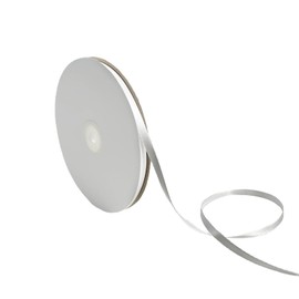 Bliceon 100 Yards Ribbon White 6mm Gift Ribbon White Satin Ribbon Polyester Ribbon for Gift Wrapping Decorations Wedding Car Ribbon Ribbons for Crafts Birthday Wedding Decoration