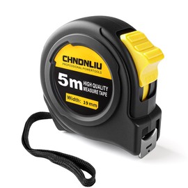 Tape Measure Body 16 Ft Metric Self Centering Mini Soft Measuring Tape with Retractable Blade and Lock Button