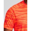 Zengjo Workout Shirt Men Quick Dry Lightweight(Neon Orange,X-Large)