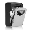 Flexzion Lock Box for Keys with Code – Wall Mounted