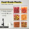 Moisture proof sealed food storage container set bisphenol A free