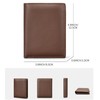 JINCKE, Men's Bi-fold Wallet, RFID Theft Prevention, Handheld, Genuine Leather,