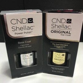 CND Shellac Original Top 15 ml , Base 12.5 ml- Any CHOOSE - Base 12.5 ml
