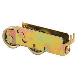 Prime-Line D 1552 1-1/4 pulgadas Rodamiento de bolas de acero, lengüeta C, montaje de rodillos en tándem para puertas Pacific (paquete individual)