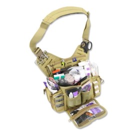 Lightning X Tactical Medic EMS/EMT Messenger Shooter Hiking Shoulder Sling Pack