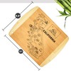 California State Gift Cutting Board, 11" x 8.5" - Decoration