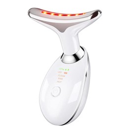 ASEXETIC Neck Face Lift Device, 3 in 1 Portable Face Massager for Skin Care, Vibration, Thermal, Microcurrent Facial Comfort - Color: 3 in 1 Portable Face Massager 1 PC white