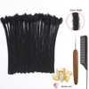 Loc Extension Human Hair 0.8cm Width 8inch 20 Strands 100%