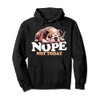 Nope Not Today Lazy English Bulldog Dog Lover Pullover Hoodie