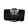 Medium Motorcycle Sissy Bar Bag with Reflective Skulls and Rain