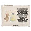 Mr. & Mrs. Panda Make-Up Bag Mouse Stars, White, Hand