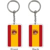 Juego de 2 llaveros con bandera de España (España), España,