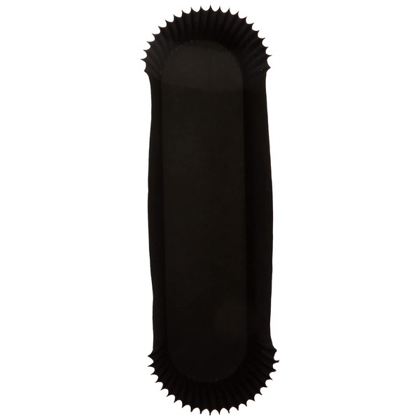 DECORA 0339765 CF 800 PAPIERFÖRMCHEN SCHWARZ ECLAIR 135X35XH25 MM, 13.5