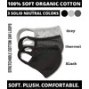 Cotton Face Mask - Made of Premium Organic Cotton, Reusable