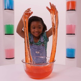 Slime Play Red from Zimpli Kids, Magically turns water into gooey, colourful slime, Magic Putty for Children, Stress Relief Toy, Preschool Toys for Ages 3 and up, Sensory Birthday Gift, Imaginary Play