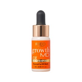 RED by Kiss Hair Growth Scalp Ampoule Growth MD Scalp Strengthening 10X Biotin and Rosemary Oil Infused, Made with 100% Natural Ingredients, USDA Certified Organic Oils, Non-GMO