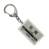 JR Higashi Spa Line "石岡" Key Holder Train Goods
