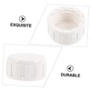Gatuida 10pcs Sprinkler Cap End Caps Round Tubing Connectors PVC