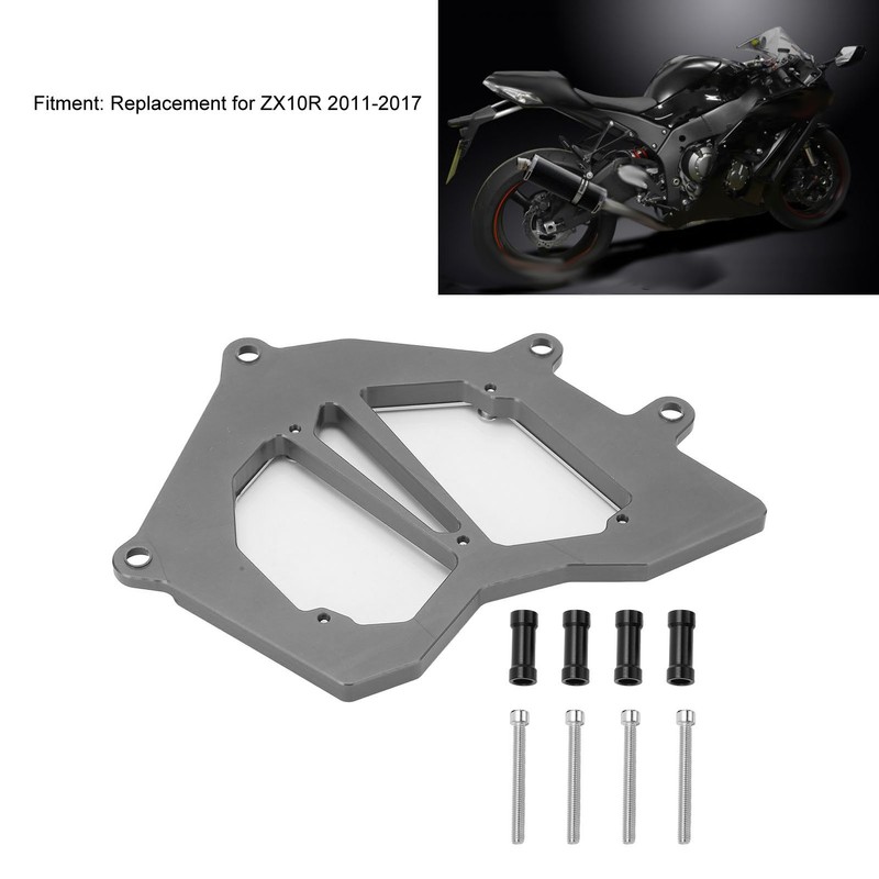 Motorcycle Front Sprocket Cover Chain Guard Protector Aluminum Alloy Replacement