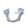 Raum² 200 Universal Curtain Stoppers for Curtain Rails, Curtain Clamp,