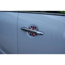 Cupeez Flag for 2017-2020 Mini Cooper Door Handle Cup Bowl Scratch Guards Made in USA m