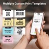NELKO PM220 Label Maker Tape, Customized Label Printing Paper, 40