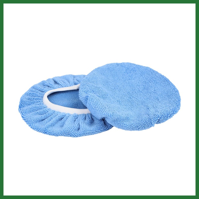 Motoforti 10pcs 5-6 Inch Microfiber Car Polishing Buffing Pad Bonnet