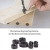 1 Set 3-16mm Drill Bit Depth Stop Collar Ring Set,