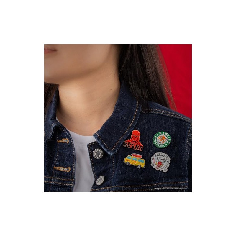 Cinereplicas Stranger Things - Set of 4 Pins Stranger Things