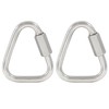 Cionyce M6 Delta Quick Links Triangle 1/4 Inch, 2 Pcs