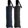 Nakatani 423-019 Men's Folding Umbrella, Inverted Automatic Open/Close, Black, Solid