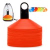 Kit 50 Platos De Entrenamiento Deportivo Porta Platos