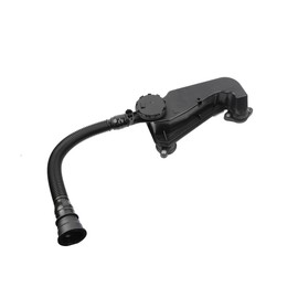 Dasbecan Oil Separator Assembly compatible With 2023 2024 2025 Ford F250 F350 F450 Super Duty 6.7L Power stroke Diesel Engine Vent Valve Replace# PC3Z-6A785-A PC3Q-6A785-AB