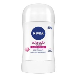 Desodorante Aclarado Natural Classic Touch Barra 50g Nivea