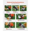 VEVOR String Trimmer, 51.7CC 2-Stroke, Gas Powered Weed Wacker, 16.9"