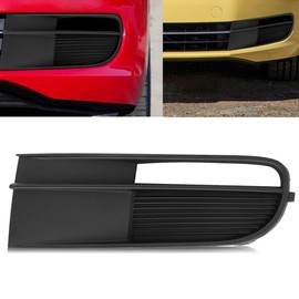 MotorFansClub Front Bumper Fog Light Lamp Grille Cover Fit for Volkswagen VW Beetle 2012 2013 2014 2015 2016 2017 2018 2019 VW1038128,5C5853665C9B9 Left Driver Side