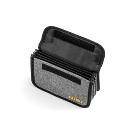 NiSi 100 mm filter bag (offers space for up to 4 filters in sizes 100 x 100 mm ND filter and 100 x 150 mm GND filter), grey
