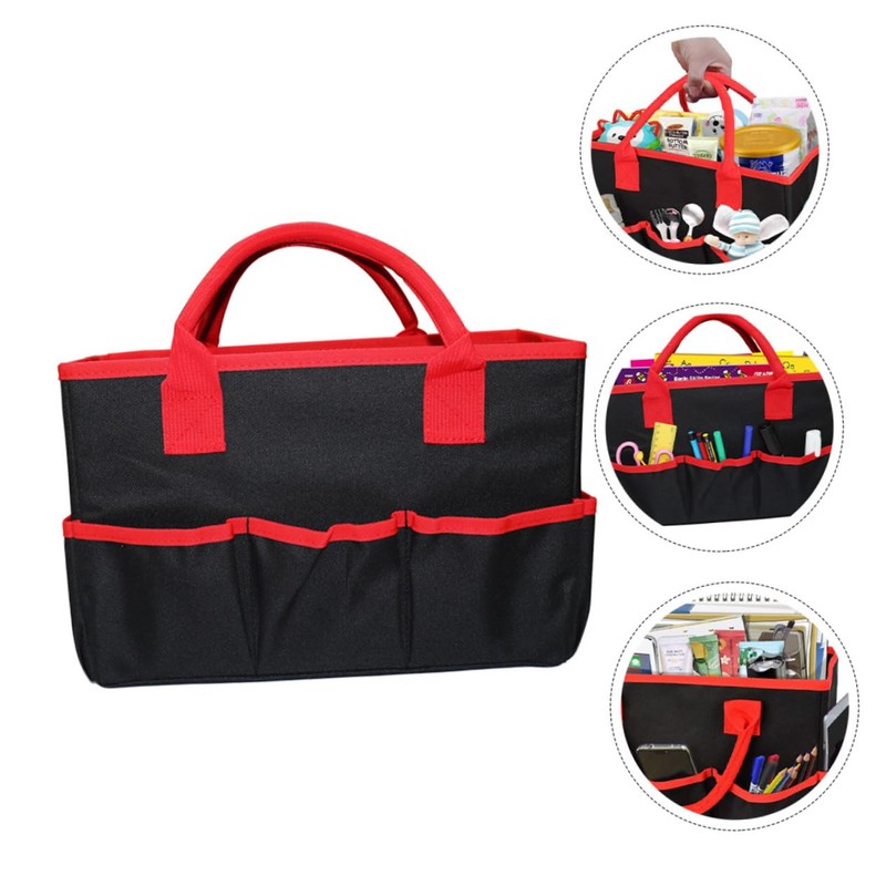 Operitacx Durable Oxford Cloth Tools Storage Pouch Multi Pocket Tote