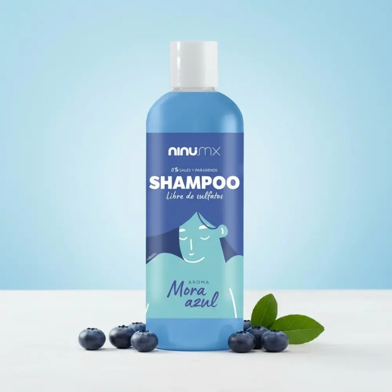 Shampoo Libre De Sulfatos Sal Y Parabenos Ninu 500 Ml