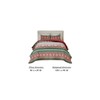 HomeStock Rustic Recluse 105" x 95" 3pc King Quilt Set