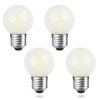 AIELIT LED 25 Watt Equivalent Frosted Light Bulbs, Daylight White