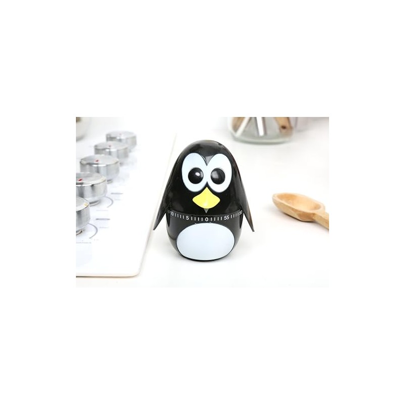 Kikkerland Penguin Kitchen Timer