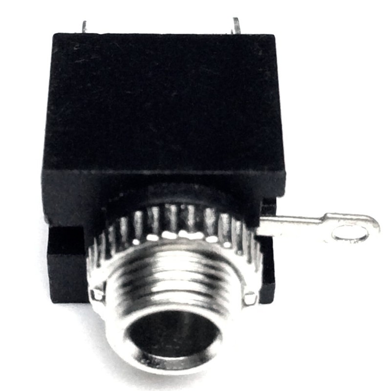 CESS Black 3.5mm Mono TS Socket, Soldering Type, Panel Chassis